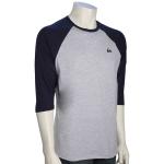 Quiksilver Mountain Wave Raglan T-Shirt - Athletic Heather - XXL