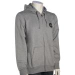 Nixon Oxford Zip Hoody - Heather Grey - XL