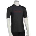 O'Neill Kid's Basic Skins SS Rash Guard - Graphite - 16