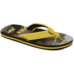 Reef Boy's Ahi Sandal - Yellow Trucks - Youth 6