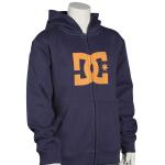 DC Boy's Star Zip Fleece Hoody - Summer Blues - XL