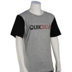 Quiksilver Boy's Frontline T-Shirt - Athletic Heather - XL