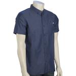 Reef Washed Out SS Button Down Shirt - Indigo - XXL