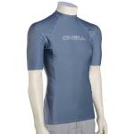 O'Neill Basic Skins SS Rash Guard - Dusty Blue - XXL