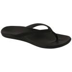 OluKai Ho'opio Women's Sandal - Onyx / Onyx - 10