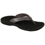 OluKai Ohana Women's Sandal - Pewter / Black - 10