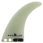 FCS II Pivot 8" PG Longboard Fin - Clear