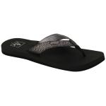 Reef Star Sassy Sandal - Black / Silver - 10