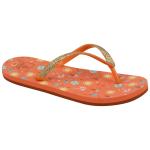 Reef Girl's Little Stargazer Prints Sandal - Coral / Beach - Youth 4