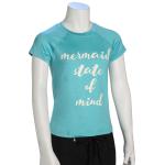 Billabong Girl's Sol Searcher SS Rash Guard - Tiki Turquise - L