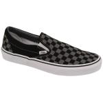 Vans Classic Slip On Shoe - Black / Pewter Checkerboard - 14