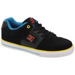 DC Boy's Pure Elastic Shoe - Black / Multi - Youth 6