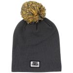 Under Armour Graphic Pom Women's Beanie - Rhino Grey / Orange Peel