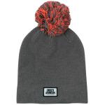 Under Armour Graphic Pom Women's Beanie - Carbon Heather / Marathon Red