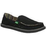 Sanuk Donna Hemp Sidewalk Surfer - Black - 10