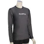 O'Neill Women's Basic Skins LS Surf Shirt - Graphite / White - S
