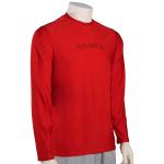 O'Neill Basic Skins LS Surf Shirt - Red - XXL