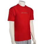 O'Neill Basic Skins SS Surf Shirt - Red - XXL