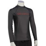 O'Neill Kid's Basic Skins LS Rash Guard - Graphite / Brick - 16