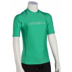 O'Neill Kid's Basic Skins SS Rash Guard - Seaglass - 16