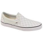 Vans Classic Slip On Shoe - Checkerboard Blue Flower / True White - 10