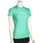 O'Neill Women's Basic Skins SS Rash Guard - Seaglass - XL