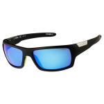 O'Neill Barrel Sunglasses - Matte Black / Blue Polarized