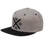 Nixon Exchange Snapback Hat - Heather Grey / Black