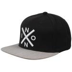 Nixon Exchange Snapback Hat - Black / Heather Grey