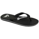 Quiksilver Boy's Molokai Sandal - Black / Black / White - Youth 6