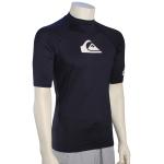 Quiksilver All Time SS Rash Guard - Navy Blazer / White - XXXL