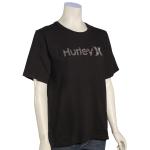 Hurley One and Only Perfect Crew Women's T-Shirt - Black / White - XL