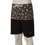 Dark Seas Blackwall Boardshorts - Black / White - 34