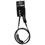 FCS Stand Up Paddle Board Regular Ankle Leash - Black - 11'