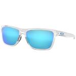 Oakley Holston Sunglasses - Polished Clear / Prizm Sapphire