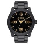 Nixon Corporal SS Watch - Matte Black / Gold