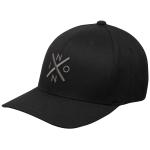 Nixon Exchange Flexfit Hat - Black / Charcoal - L/XL