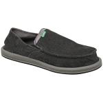 Sanuk Pick Pocket Denim Sidewalk Surfer - Black - 12