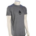 Nixon Wings T-Shirt - Dark Heather Grey - XL