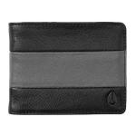 Nixon Escape Bi-fold Clip Wallet - Black / Charcoal