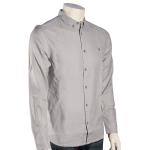 Quiksilver Waterfall LS Button Down Shirt - Sleet - XXL
