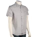 Quiksilver Waterfall SS Button Down Shirt - Sleet - XXL