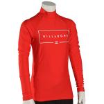 Billabong Boy's Union LS Rash Guard - Red - 16