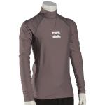 Billabong Boy's All Day Wave LS Rash Guard - Charcoal - 16