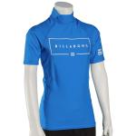 Billabong Boy's Union SS Rash Guard - Royal - 16