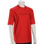 O'Neill Kid's Basic Skins SS Surf Shirt - Red - 16