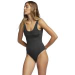 Hurley Quick Dry Block Party One Piece Swimsuit - Oil Grey - XL