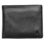 Nixon Pass Leather Coin Wallet - Black
