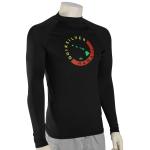 Quiksilver Kona LS Rash Guard - Black - XXXL