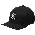 Nixon Exchange Flexfit Hat - Black / White - L/XL